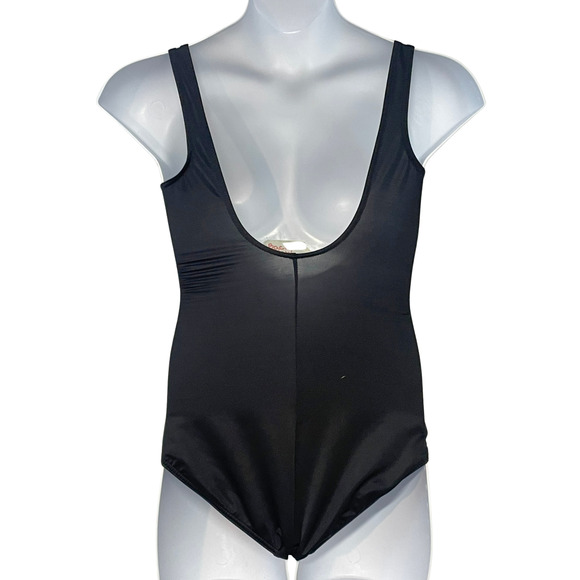 Miraclesuit Sz 10 Gilt Trip Escape Swimsuit Black White Stripe Tummy Control New - Picture 3 of 12